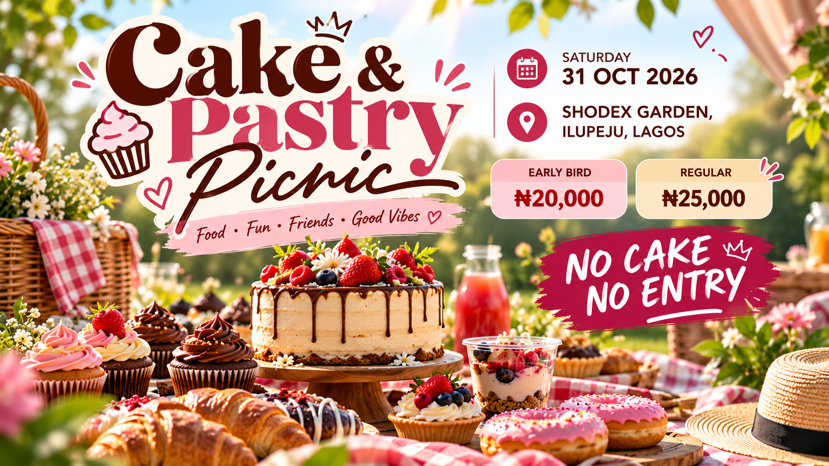 Cake and pastry